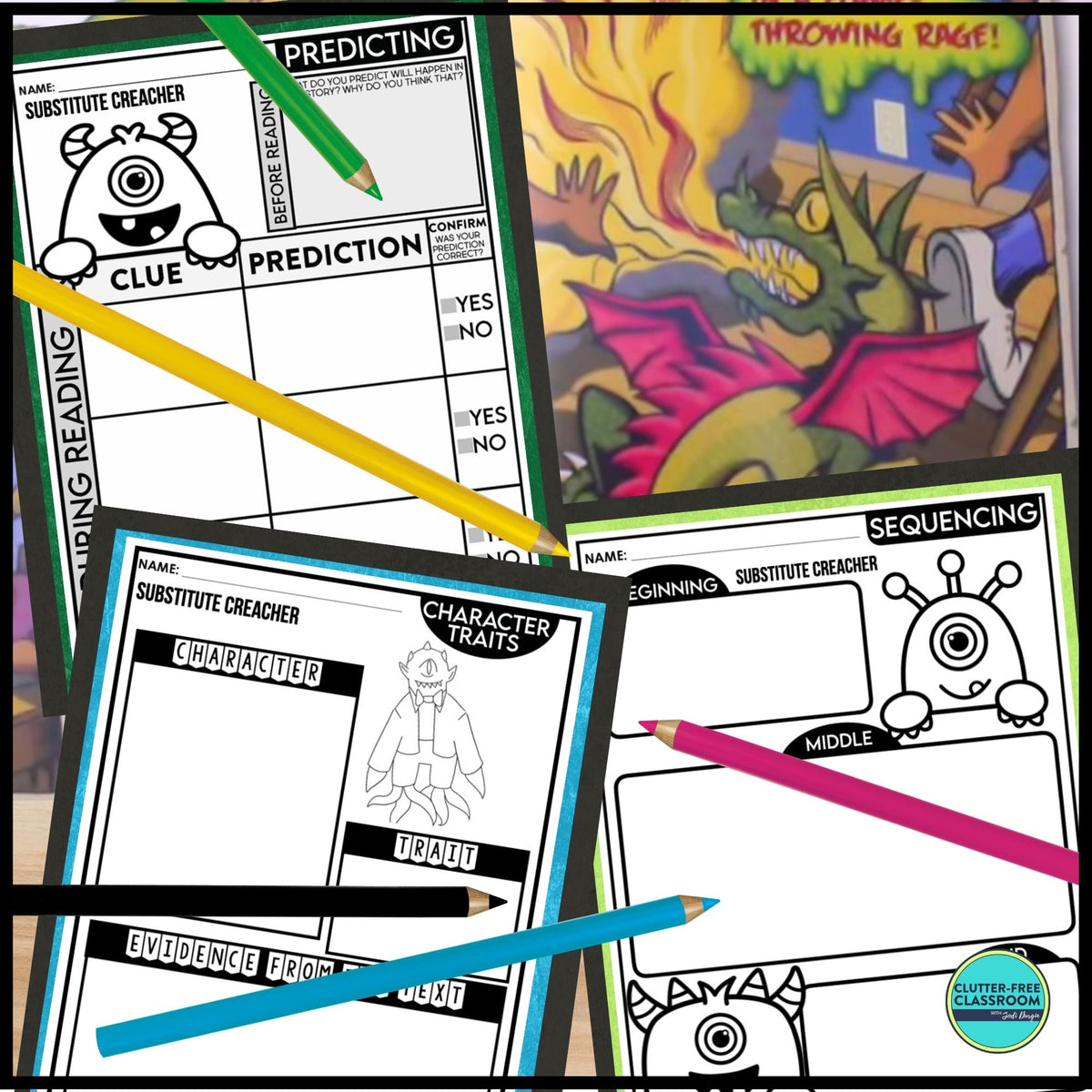 SUBSTITUTE CREACHER activities and lesson plan ideas – Clutter Free ...
