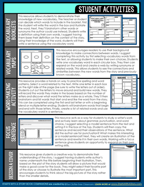 THE GINGERBREAD MAN LOOSE ON THE FIRE TRUCK activities and lesson plan ideas