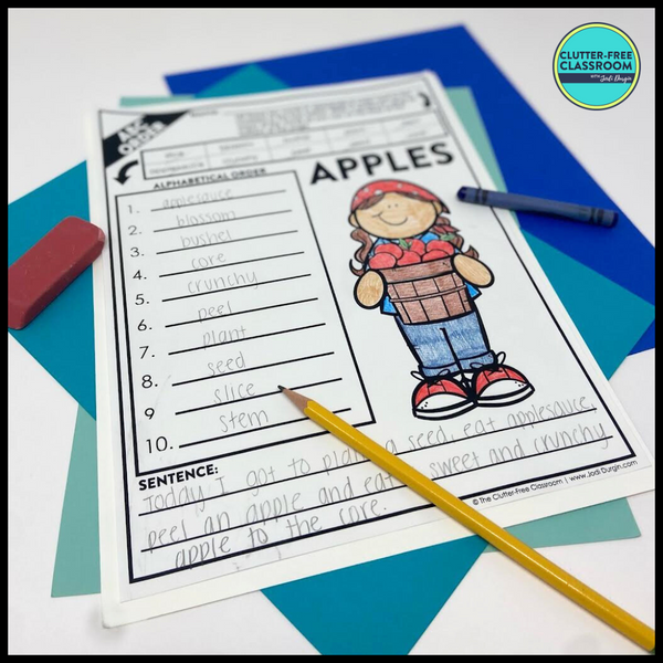 APPLES ACTIVITY PACKET