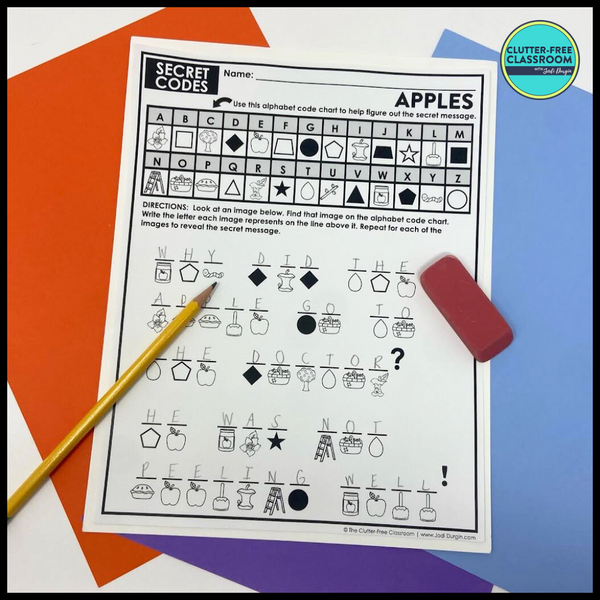 APPLES ACTIVITY PACKET