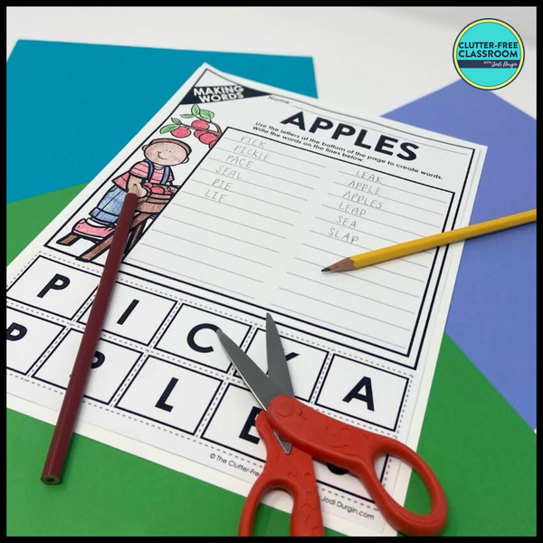 APPLES ACTIVITY PACKET