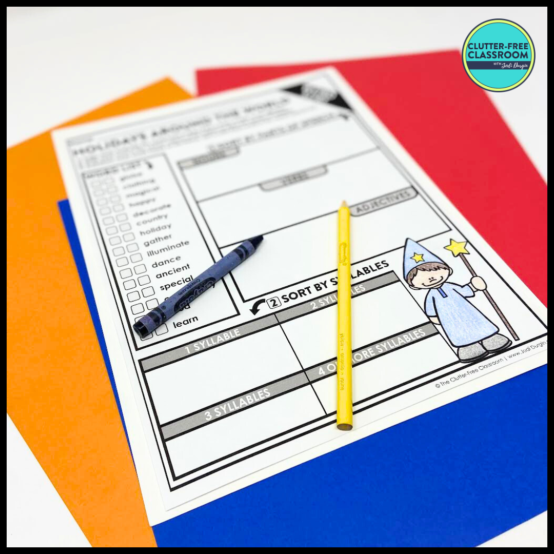 Holidays Around the World Activity Packet – Clutter Free Classroom Store