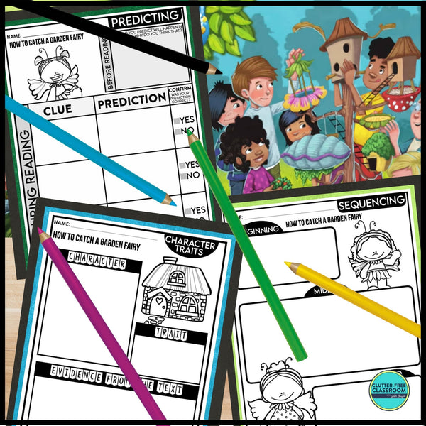 HOW TO CATCH A GARDEN FAIRY activities and lesson plan ideas