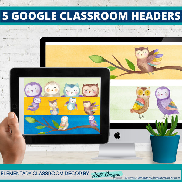 Owl Classroom Theme Decorations Bundle