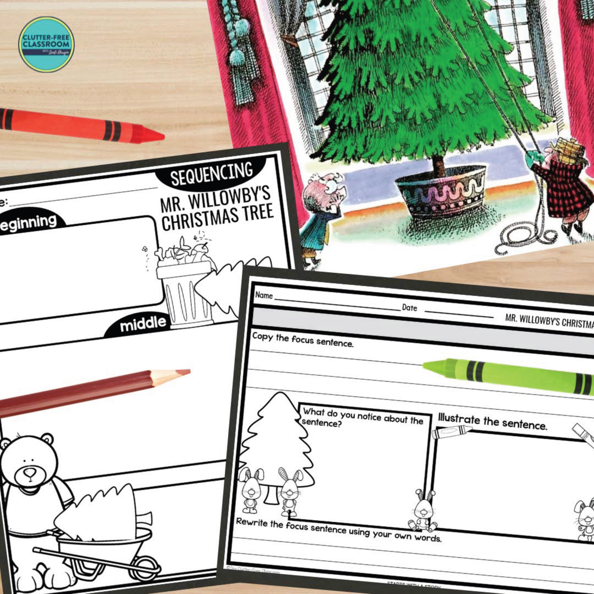 MR. WILLOWBY'S CHRISTMAS TREE activities and lesson plan ideas