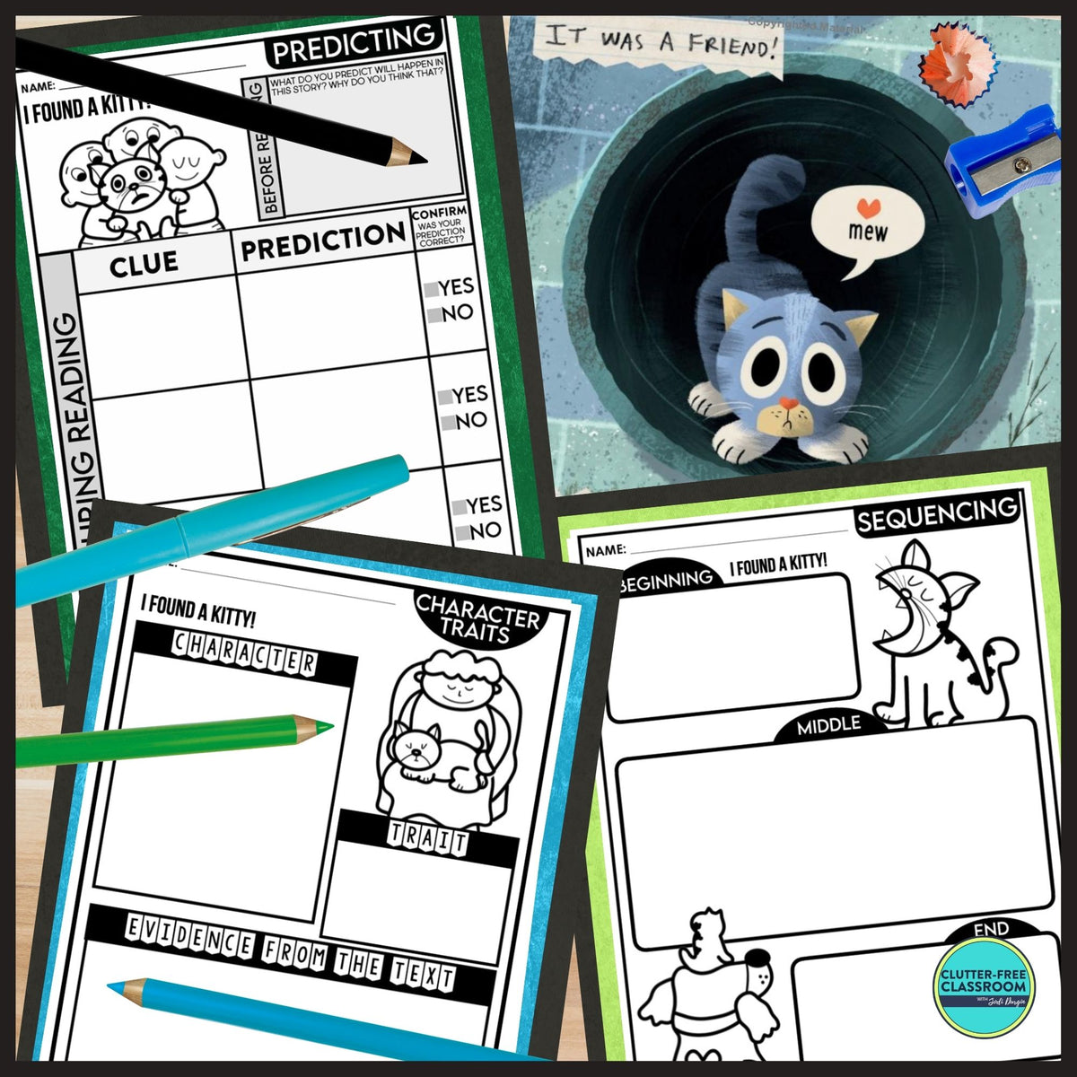 I FOUND A KITTY activities and lesson plan ideas – Clutter Free ...