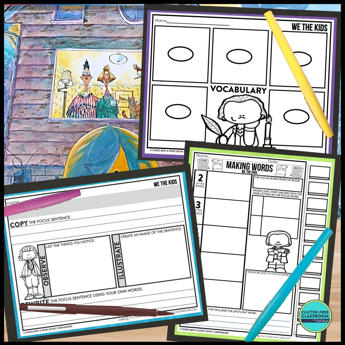WE THE KIDS activities and lesson plan ideas – Clutter Free Classroom Store