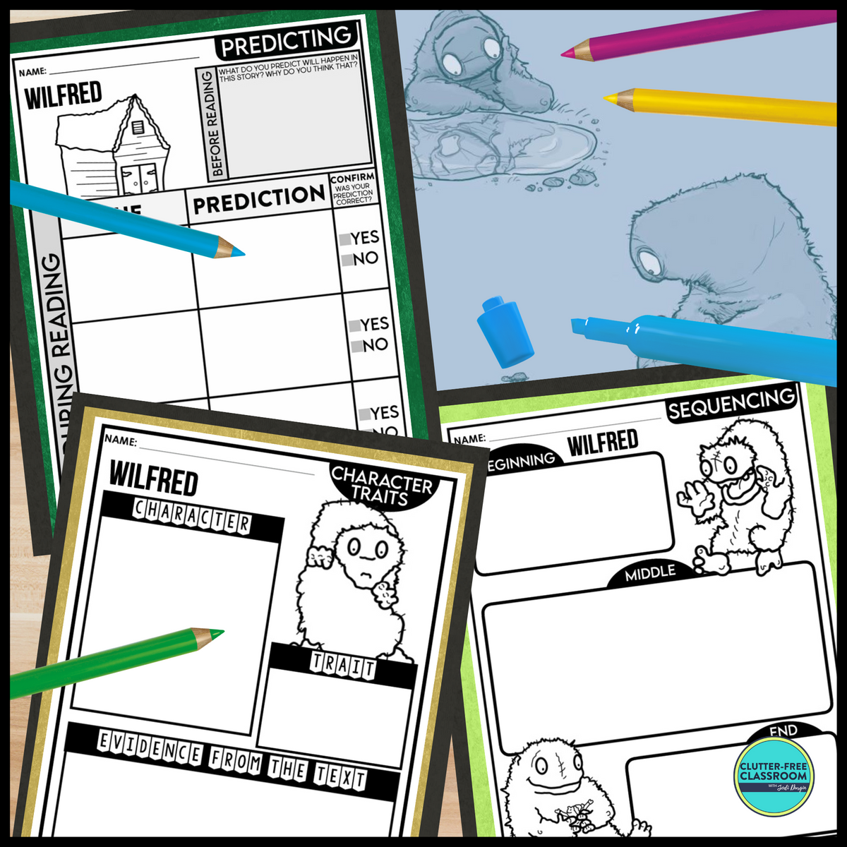 WILFRED activities and lesson plan ideas – Clutter Free Classroom Store