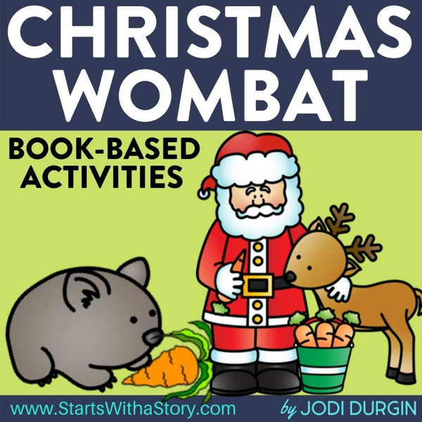 Christmas Wombat activities and lesson plan ideas