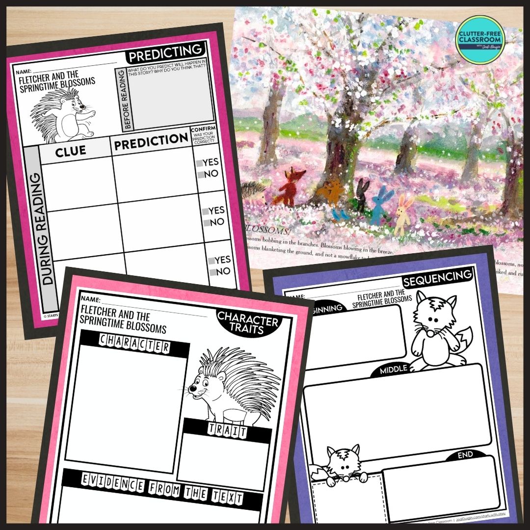 FLETCHER AND THE SPRINGTIME BLOSSOMS activities and lesson plan ideas ...