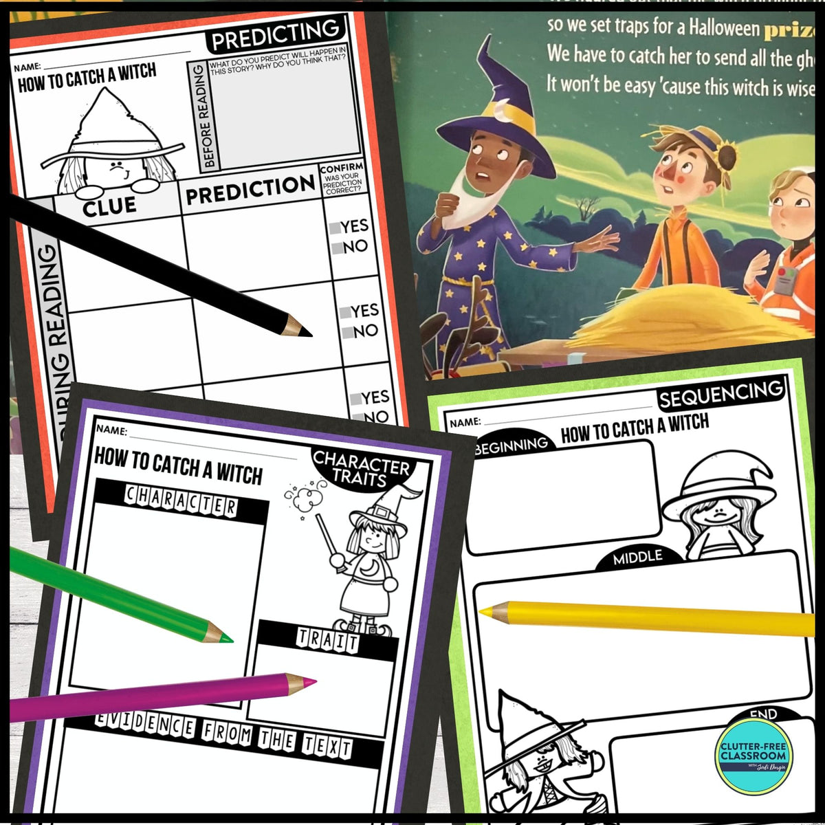 HOW TO CATCH A WITCH activities and lesson plan ideas – Clutter Free ...
