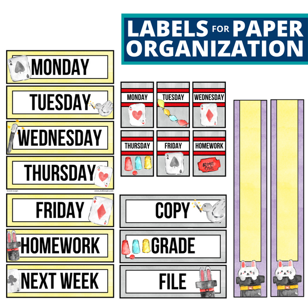 Magic Classroom Themed Decor Bundle