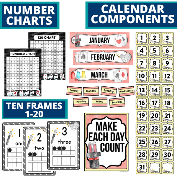 Magic Classroom Themed Decor Bundle