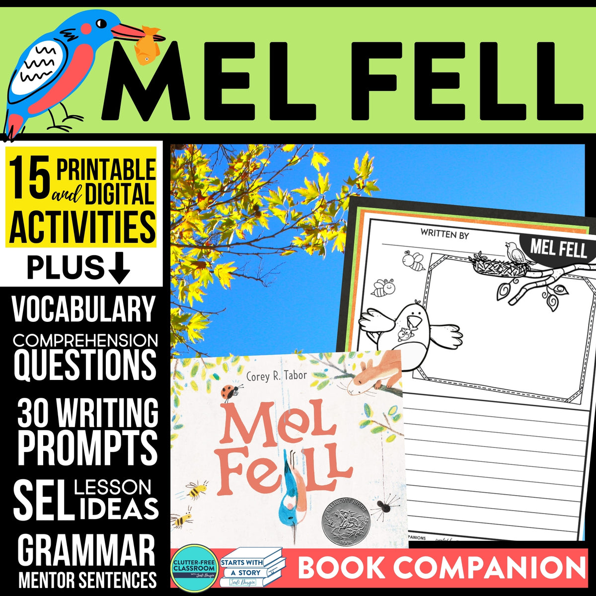 MEL FELL activities and lesson plan ideas – Clutter Free Classroom Store