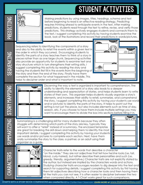 Mossy activities and lesson plan ideas
