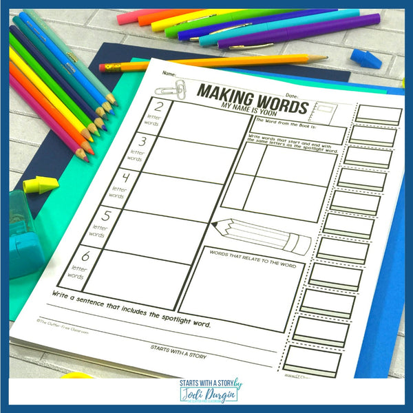 My Name is Yoon activities and lesson plan ideas