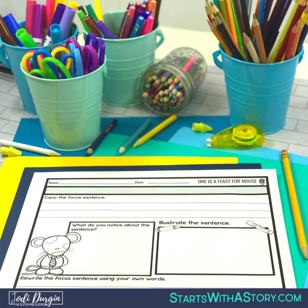 One is a Feast for Mouse activities and lesson plan ideas – Clutter ...