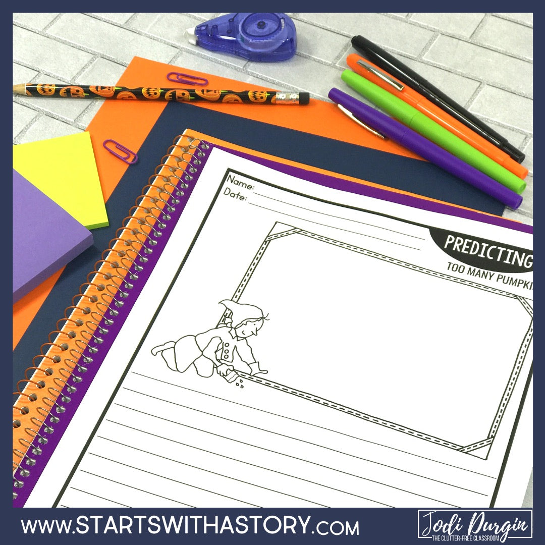 Too Many Pumpkins activities and lesson plan ideas – Clutter Free ...
