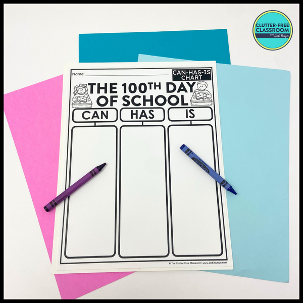 100th Day of School Activity Packet