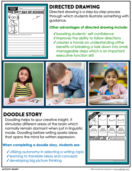 100th Day of School Activity Packet