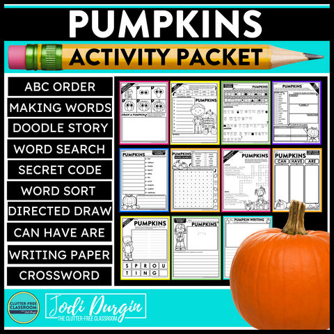 Pumpkins Activity Packet