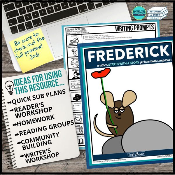 FREDERICK activities and lesson plan ideas