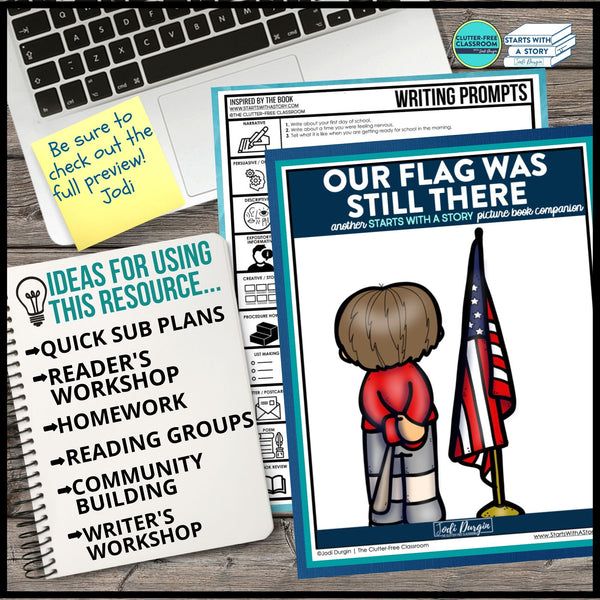 OUR FLAG WAS STILL THERE activities and lesson plan ideas – Clutter ...