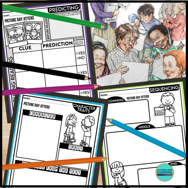 PICTURE DAY JITTERS activities and lesson plan ideas