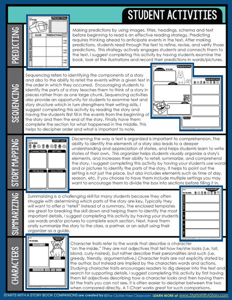 PIG THE REBEL activities and lesson plan ideas