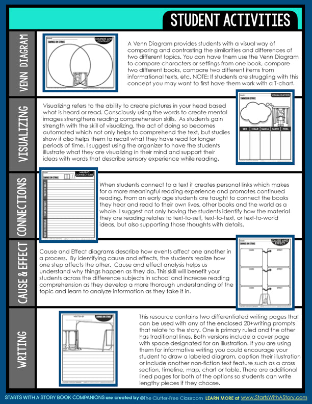SWINGS ON STRIKE activities and lesson plan ideas – Clutter Free ...