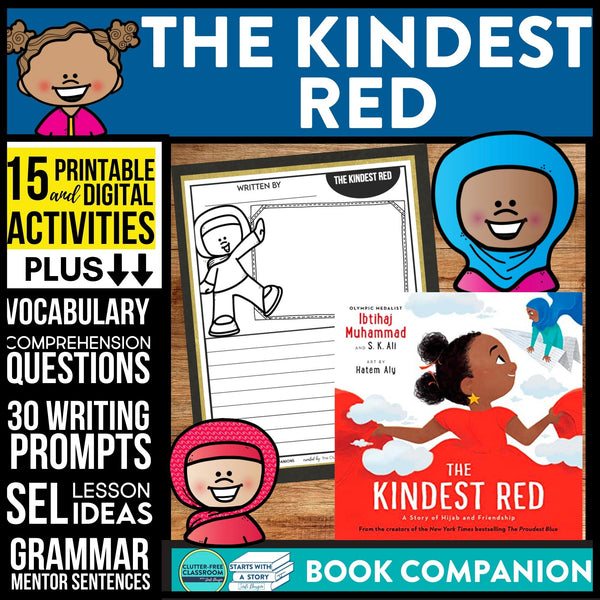 THE KINDEST RED activities and lesson plan ideas