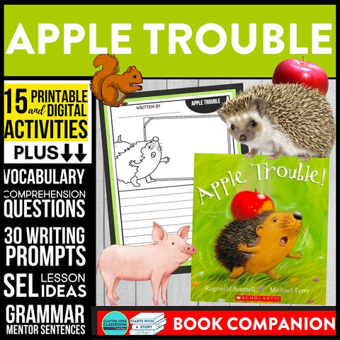 APPLE TROUBLE activities and lesson plan ideas