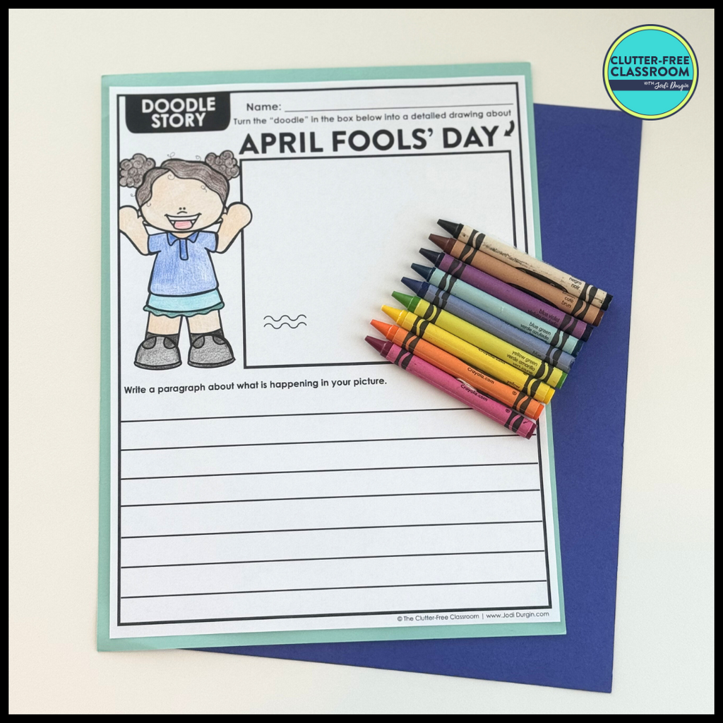 April Fools Day Activity Packet Clutter Free Classroom Store April fools day activity packet clutter free classroom store