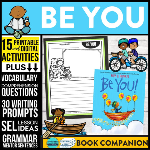 BE YOU activities and lesson plan ideas