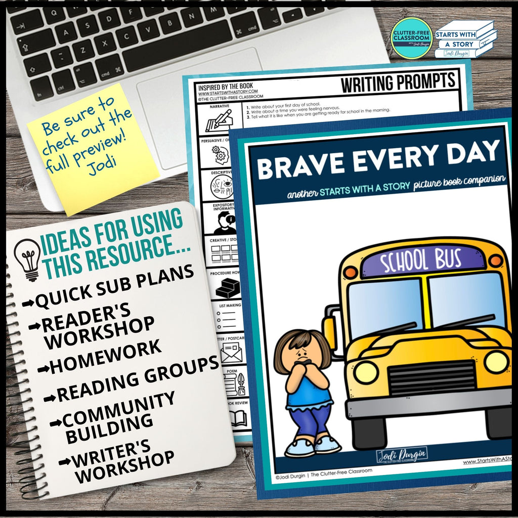 BRAVE EVERY DAY activities and lesson plan ideas – Clutter Free ...