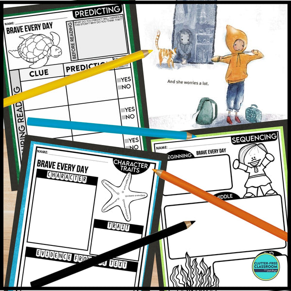 BRAVE EVERY DAY activities and lesson plan ideas