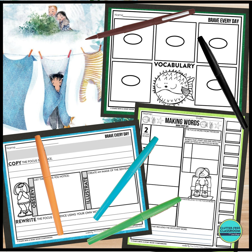 BRAVE EVERY DAY activities and lesson plan ideas – Clutter Free ...