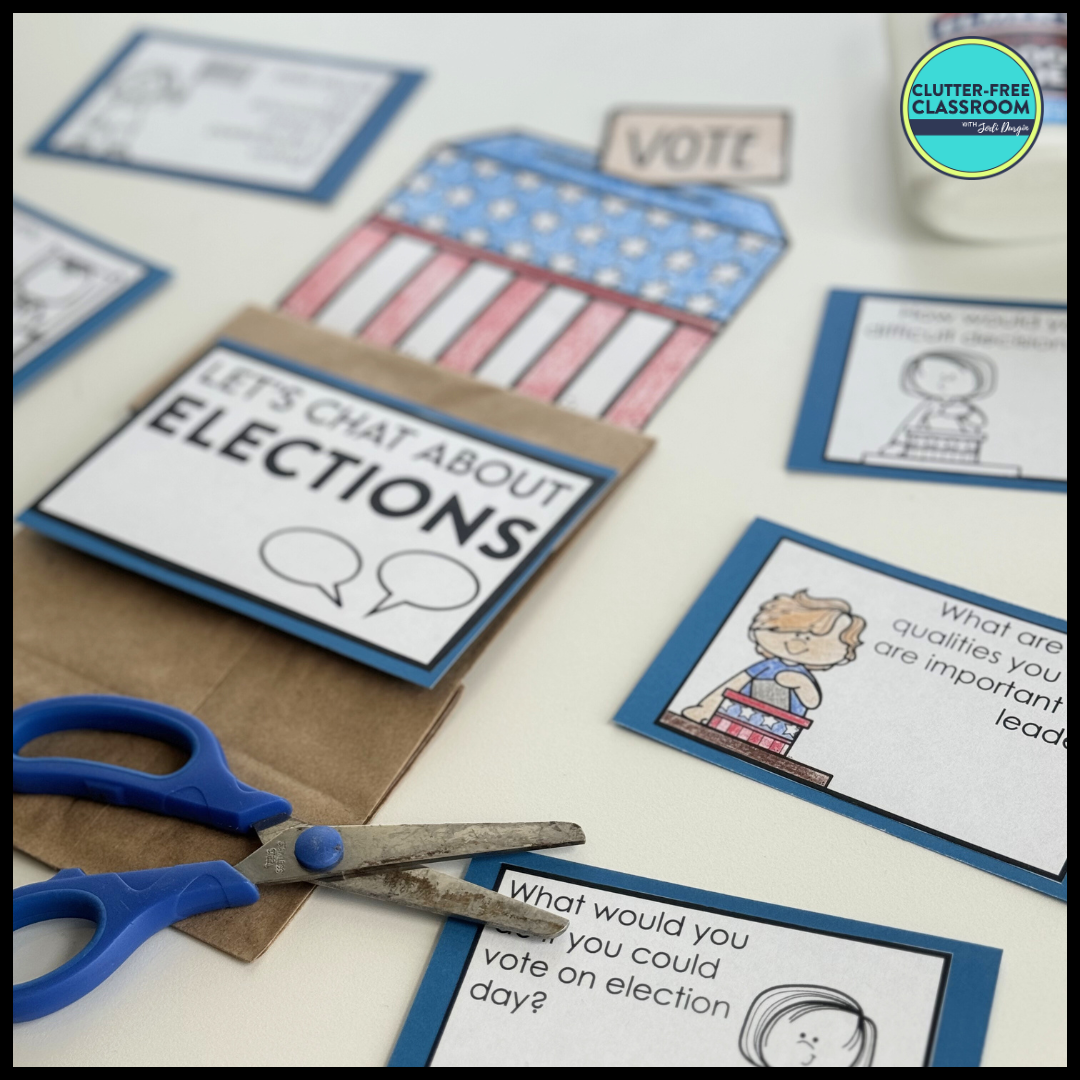 Presidential Election Writing Prompts & Paper Bag Craft 1st 2nd 3rd Gr ...