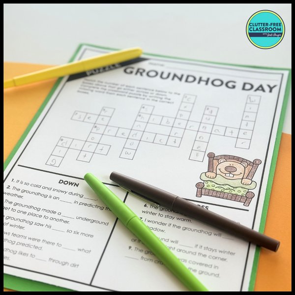 Groundhog Day Activity Packet