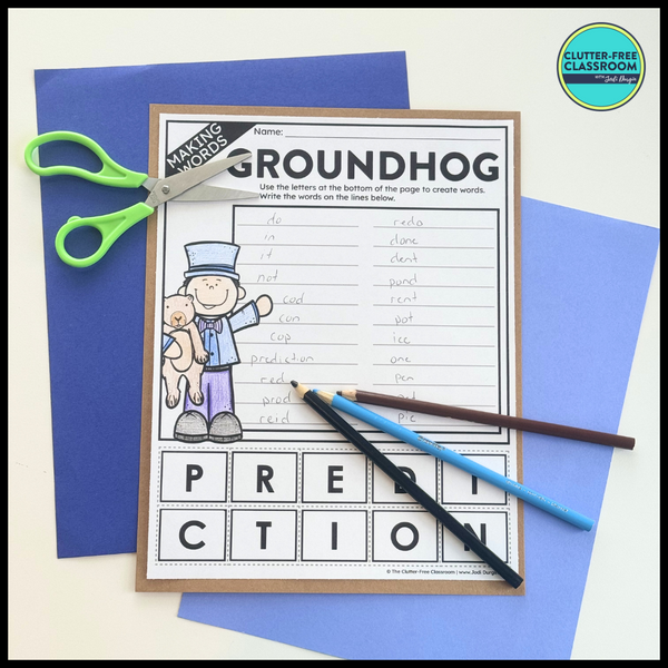 Groundhog Day Activity Packet