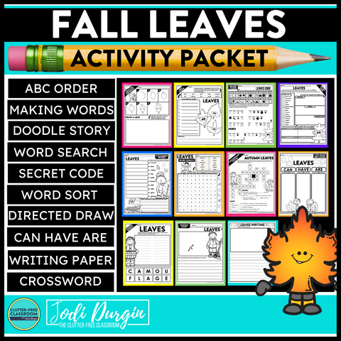 Fall Leaves Activity Packet