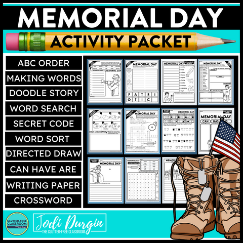 Memorial Day Activity Packet