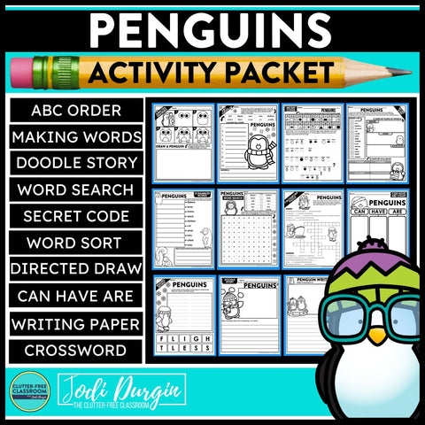 Penguins Activity Packet