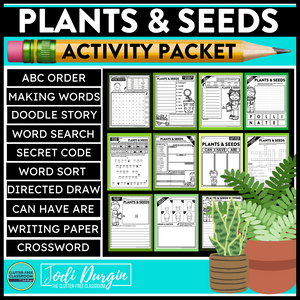 Plants & Seeds Activity Packet