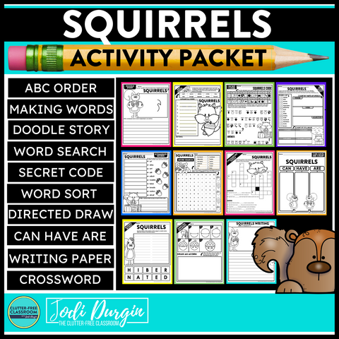 Squirrel Activity Packet