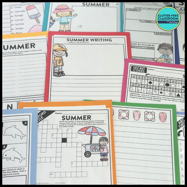 Summer Activity Packet