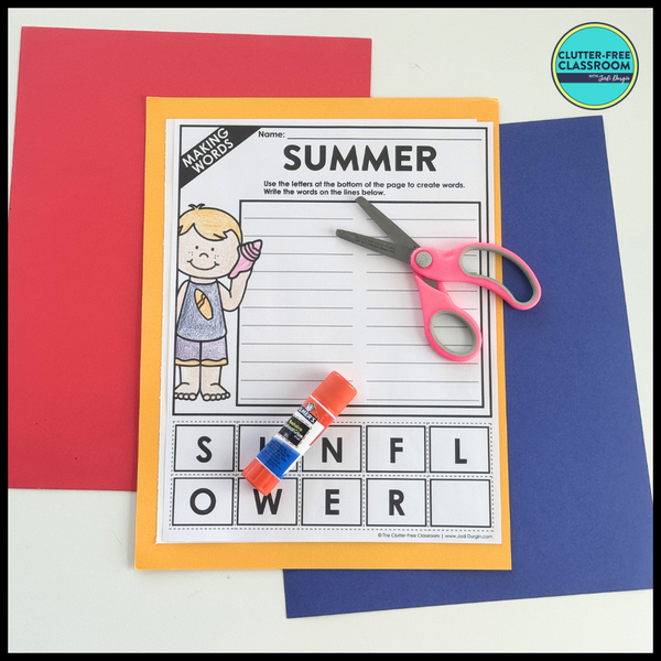 Summer Activity Packet