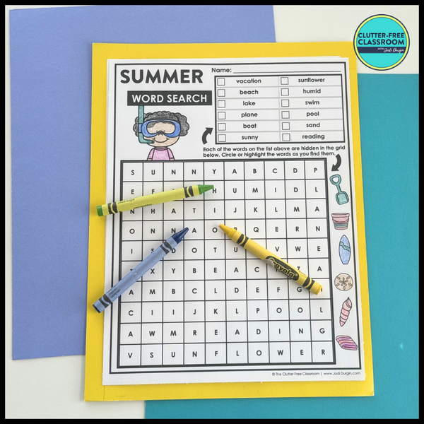 Summer Activity Packet