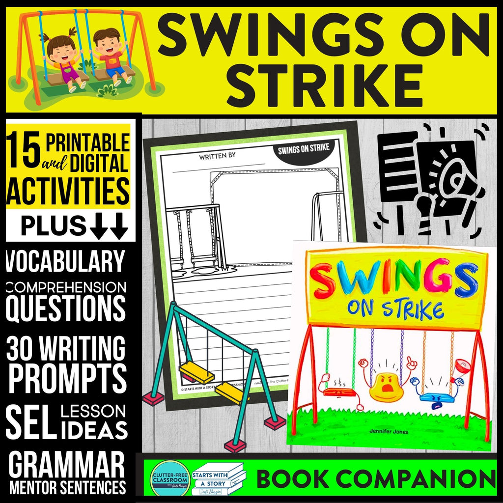 SWINGS ON STRIKE activities and lesson plan ideas – Clutter Free ...