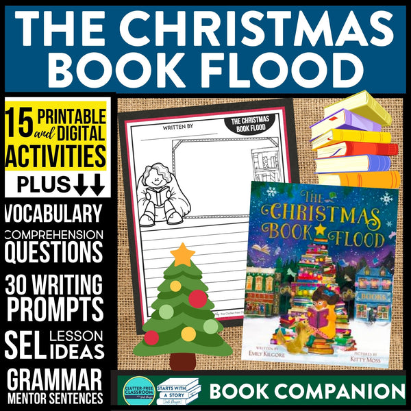 THE CHRISTMAS BOOK FLOOD activities and lesson plan ideas